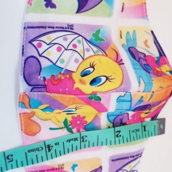 3x custom face mask Tweety canary bird wb cartoon - Picture 5 of 15